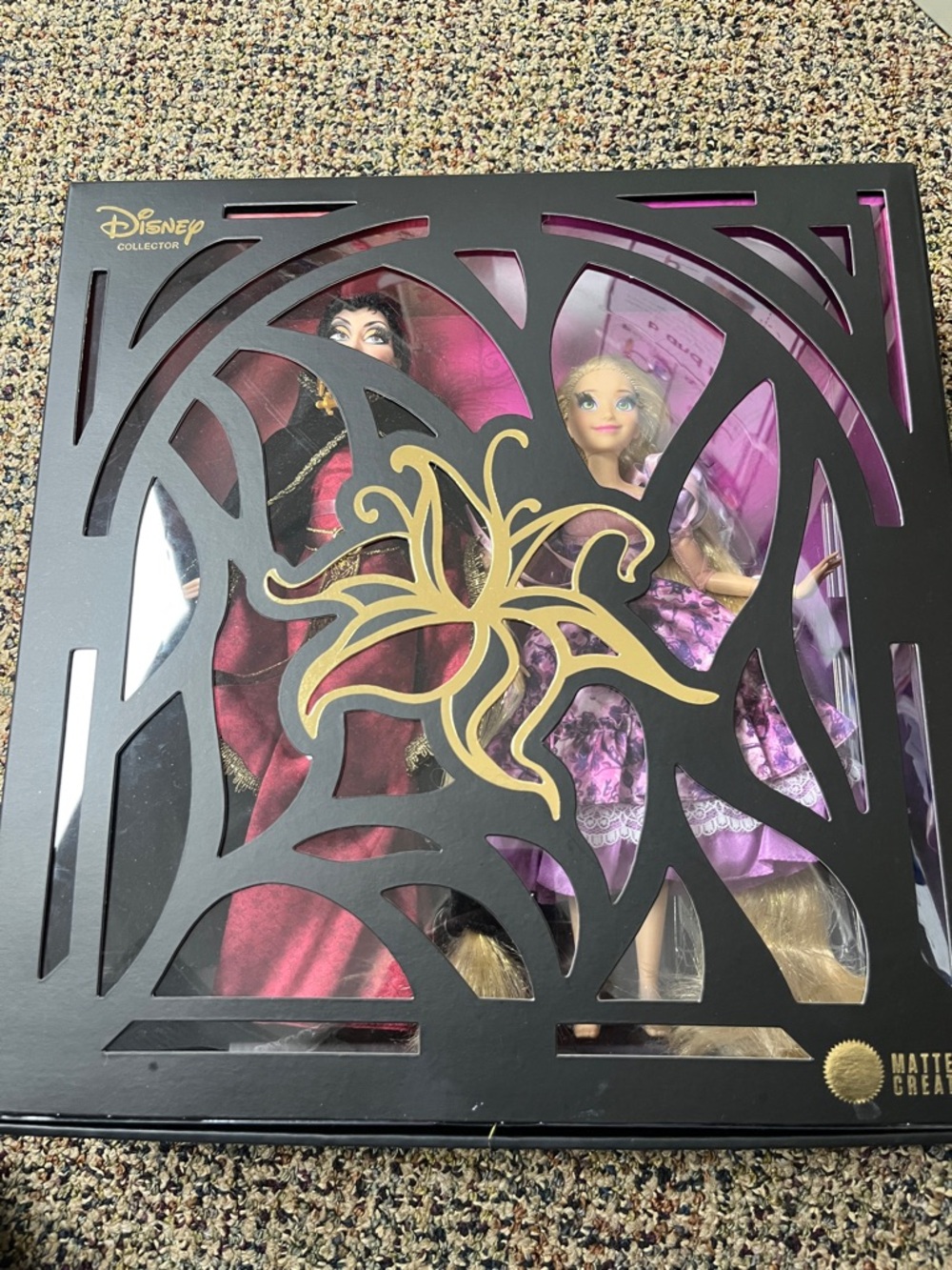 Barbie Disney Collector Duo Doll Set - Purple, Pink, Black, Gold
